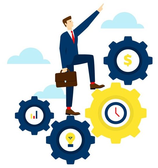 modern productivity concept with flat design 23 2147970694 e1699354546647